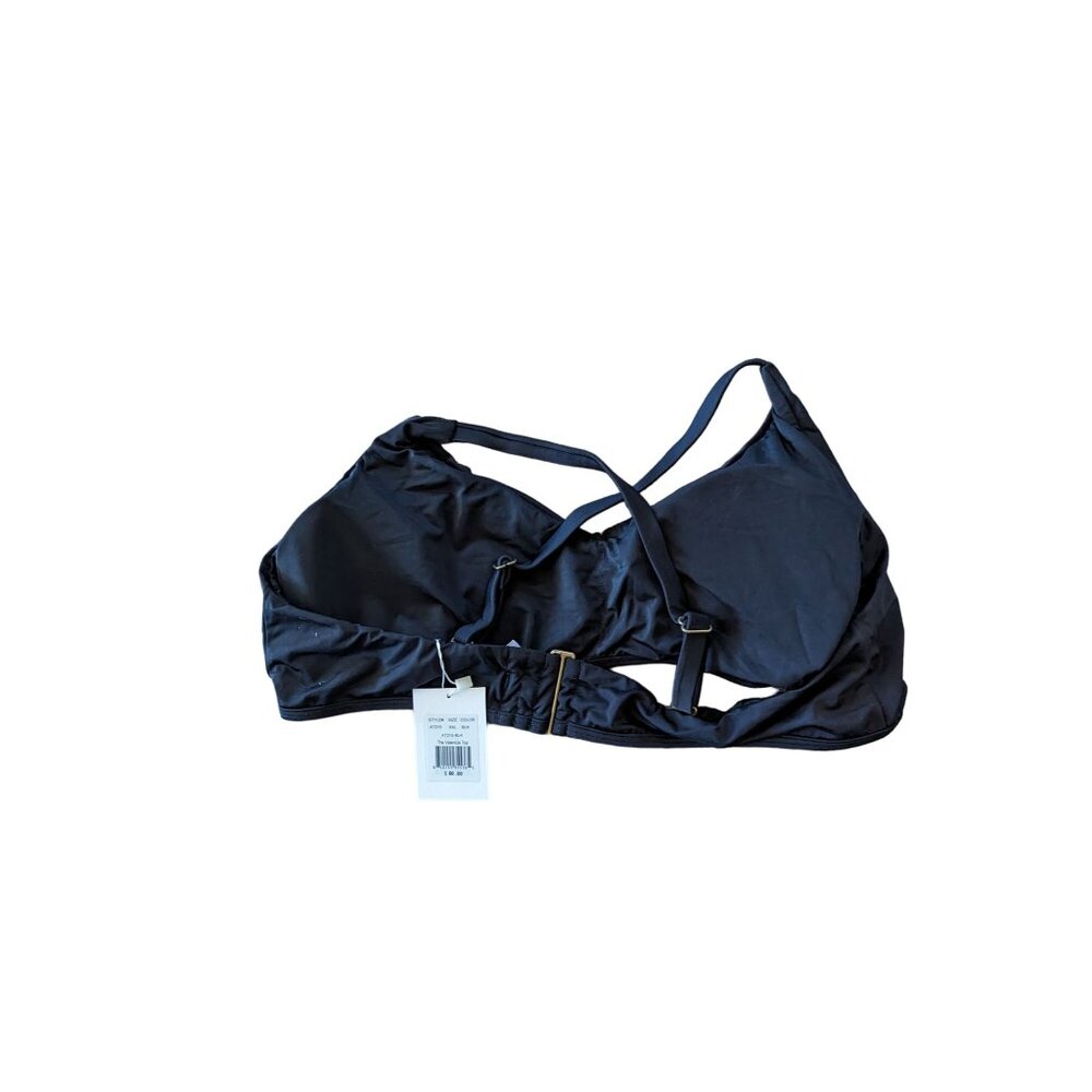 Andie Swim The Valencia Top Black Eco Nylon Size XXL - Picture 14 of 14